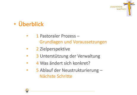 Strategische Ziele zur Ausrichtung der Pastorale zusammen wachsen